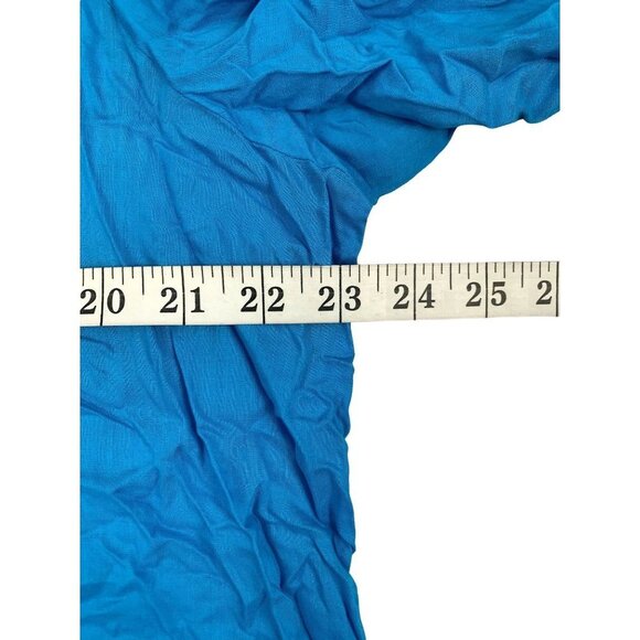 Chelsea & Theodore Women's Turquoise Top - Picture 4 of 5